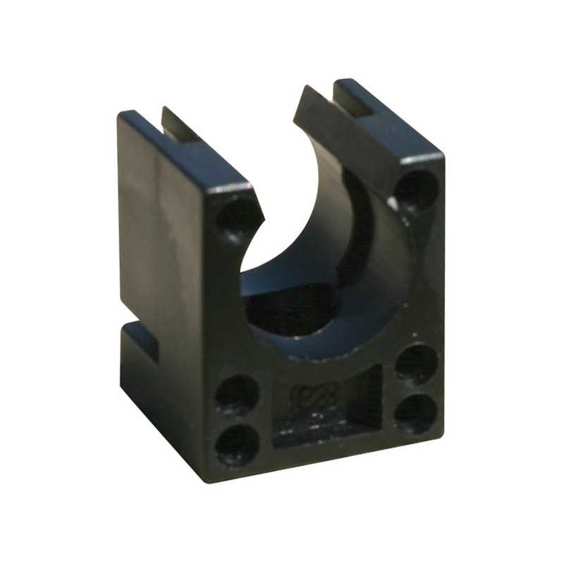 Clamping clip for 50 corrugated tube