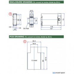 DIN Rail Mounted Electronic Enclosures 2