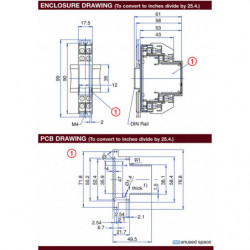 DIN Rail Mounted Electronic Enclosures 2