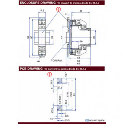 DIN Rail Mounted Electronic Enclosures 2