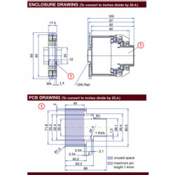 DIN Rail Mounted Electronic Enclosures 2
