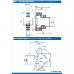 DIN Rail Mounted Electronic Enclosures 2