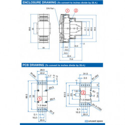 DIN Rail Mounted Electronic Enclosures 2