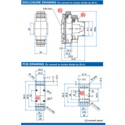 DIN Rail Mounted Electronic Enclosures 2