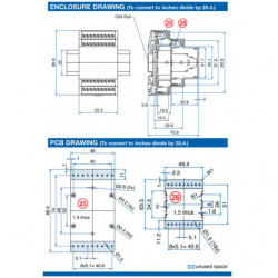 DIN Rail Mounted Electronic Enclosures 2
