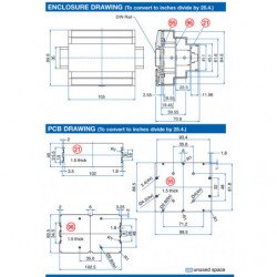 DIN Rail Mounted Electronic Enclosures 2