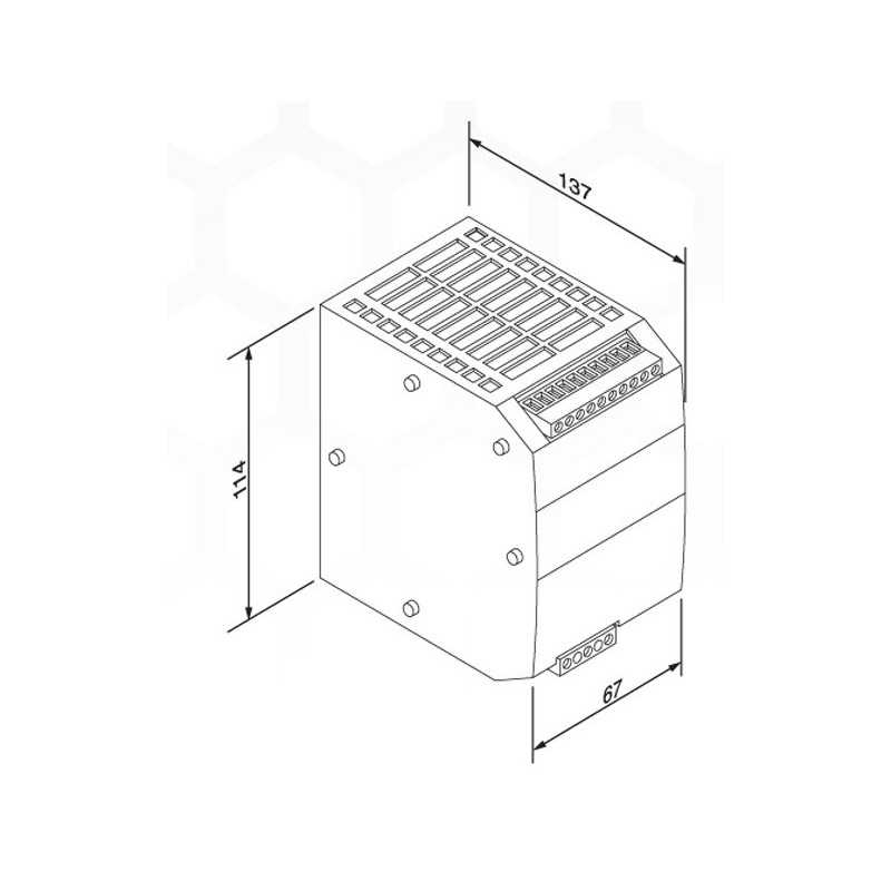 DC UPS : 72W : CBI126A