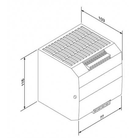 DC UPS : 480W : CBI2420A