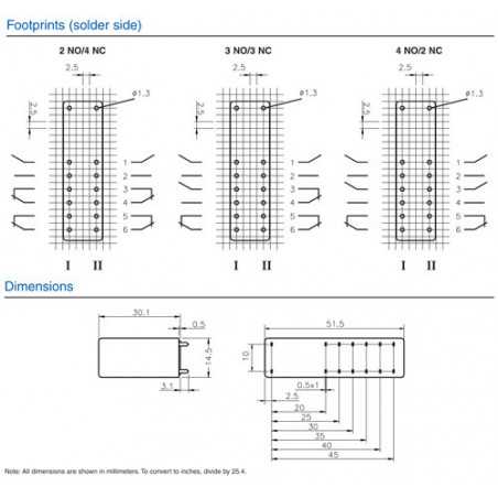 Safety Relay : OA 5612 : 8A : 60V : 2 NO - 4NC