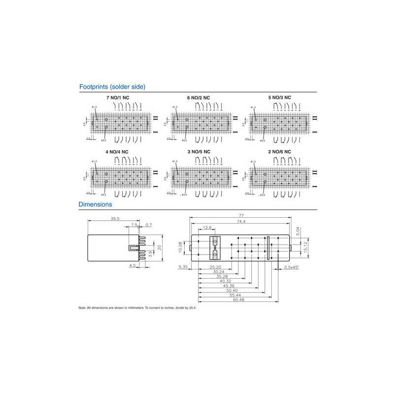 Safety Relay : OA 5603 : 10A : 60V : 7 NO - 1 NC