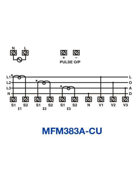 MFM383A-CU, Multi-Function Meter