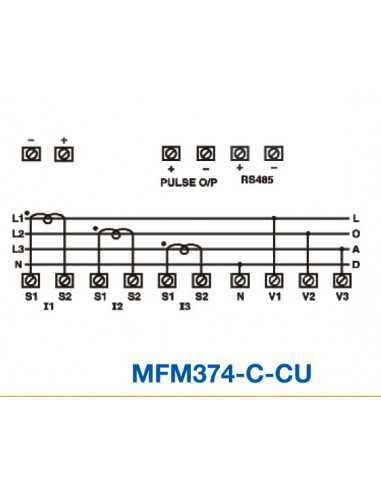 MFM374-C-CU, Multi-Function Meter