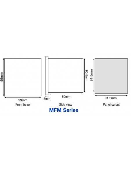 MFM383A-CU, Multi-Function Meter