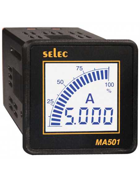 MA501-110V-CU, LCD Ampere Meters