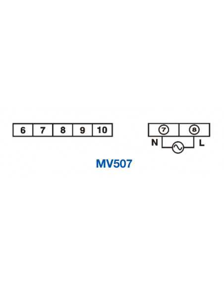 MV507-110V-CU, LCD Voltage Meters