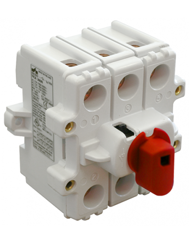 VKA3100N - 100 A 3 pole Extended/Direct Handle Motor Disconnect Switch