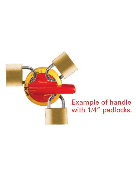 Black Extended Handle - LK11 U - Motor Disconnect Switch