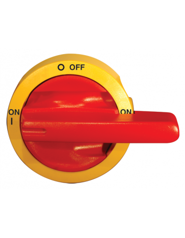 Yellow/Red Extended Handle - LK11 Y/R U - Motor Disconnect Switch