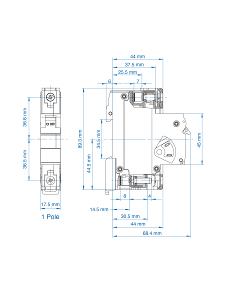 1B60UR - ﻿﻿UL1077 Recognized Supplementary Protector