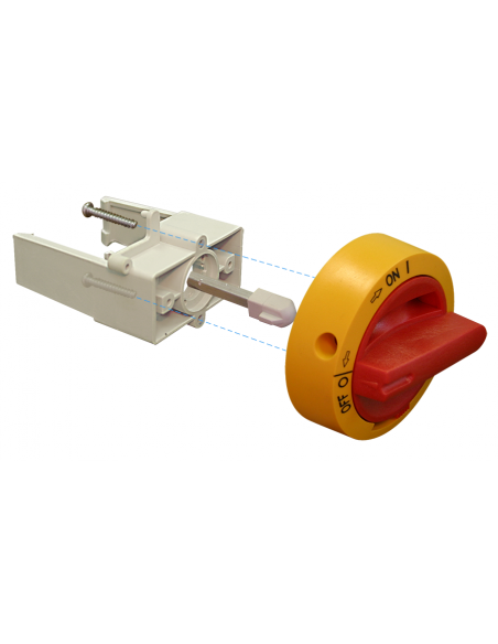 OKA/KU Door Mounting Kit - OKA/KU4P LK10 1.V Y/R - Motor Disconnect Switch