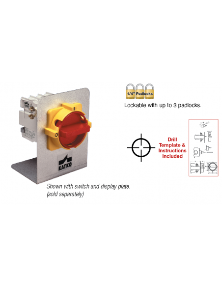 OKA Door Mounting Kit - OKA 2.V - Motor Disconnect Switch