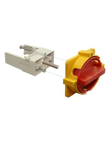 OKA Door Mounting Kit - OKA 2.V Y/R - Motor Disconnect Switch