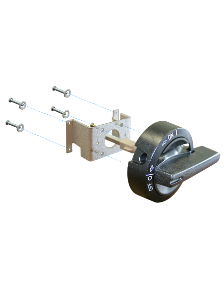OKA/VKA Door Mounting Kit - OKA/VKA4P 0.V Y/R - Motor Disconnect Switch