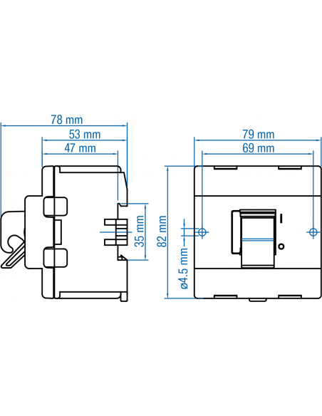 EVA380 + K/EVA Y/R - 80 A Toggle Handle Motor Disconnect Switch