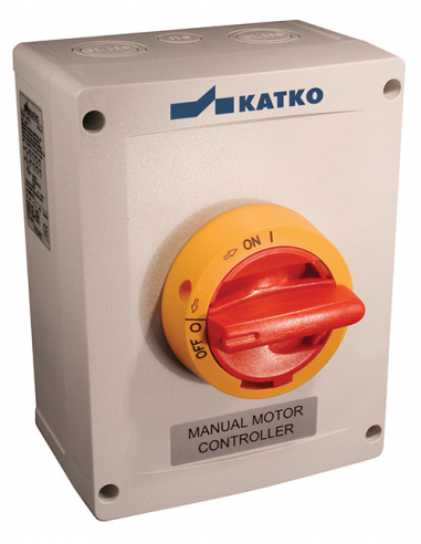 KEM360UL Y/R - 60A - Non-Fused Polycarbonate Enclosed Motor Disconnect Switch