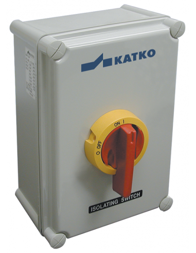 KEM380UL - 80A - Non-Fused Polycarbonate Enclosed Motor Disconnect Switch