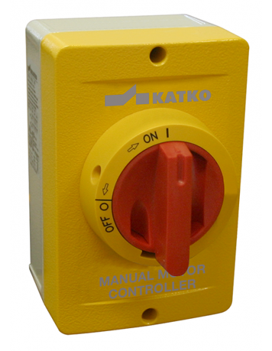 KEA316UL Y/R - 16A - Non-Fused Aluminum Enclosed Motor Disconnect Switch