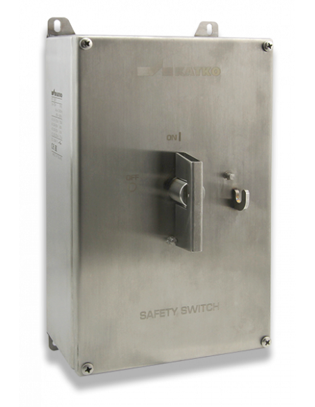 UL Type 4X Stainless Steel Disconnect Enclosure - KER 3125R UL