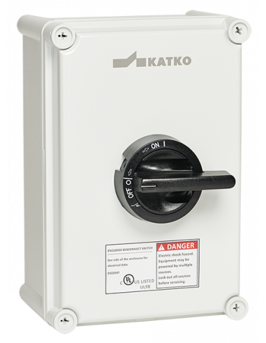 KEM430UL98 - UL98 Motor Disconnect Switch - Polycarbonate Enclosure