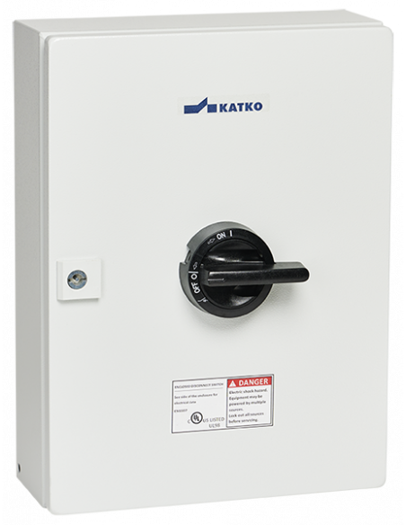 KET3100UL98 - UL98 Motor Disconnect Switch - Sheet Metal Enclosure