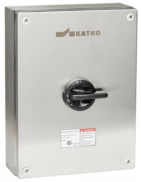 KER3100UL98 - UL98 Motor Disconnect Switch - Stainless Steel Enclosure