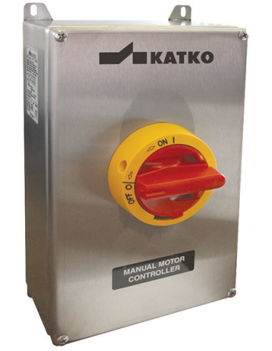 KER3125UL Y/R - 125A - Non-Fused Stainless Steel Enclosed Motor Disconnect Switch