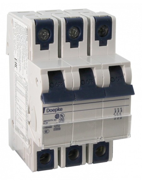 3E10UM - DLS8 - UL508 Listed Manual Motor Controllers “Suitable as Motor Disconnect”
