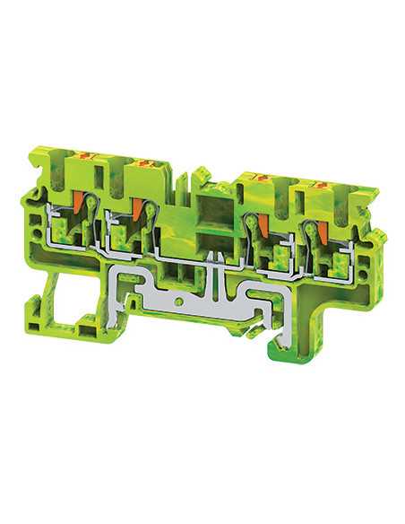 Yellow/Green CPG2.5/4 - Terminal Block