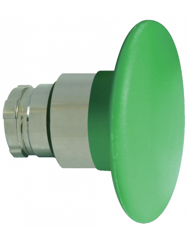 2AMJ3 Mushroom Momentary Large- Non-Illuminated Metal Operator