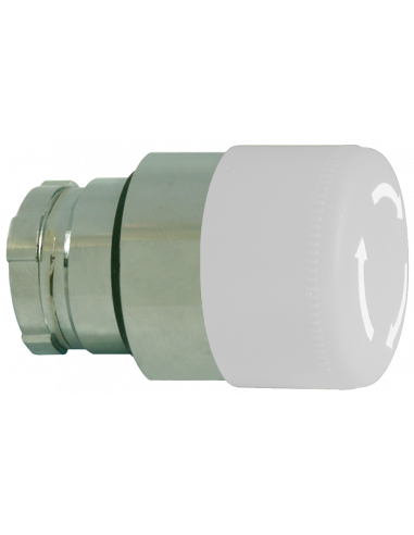 2AMLS1 Mushroom Push-Turn Small - Non-Illuminated Metal Operator