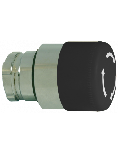 2AMLS2 Mushroom Push-Turn Small - Non-Illuminated Metal Operator