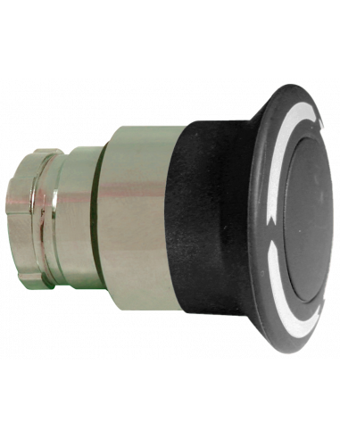 2AML2 Mushroom Push-Turn - Non-Illuminated Metal Operator