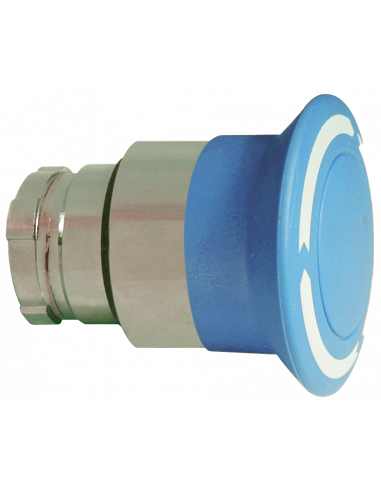 2AML6 Mushroom Push-Turn - Non-Illuminated Metal Operator