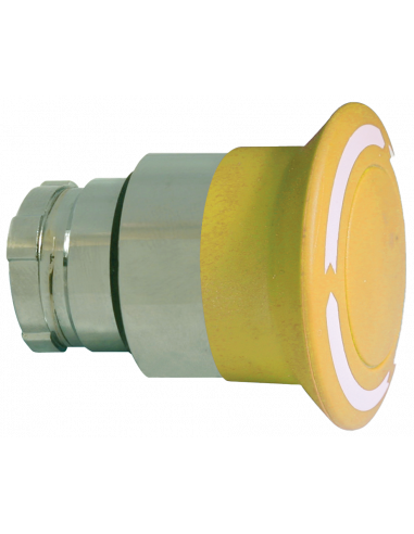 2AML8 Mushroom Push-Turn - Non-Illuminated Metal Operator