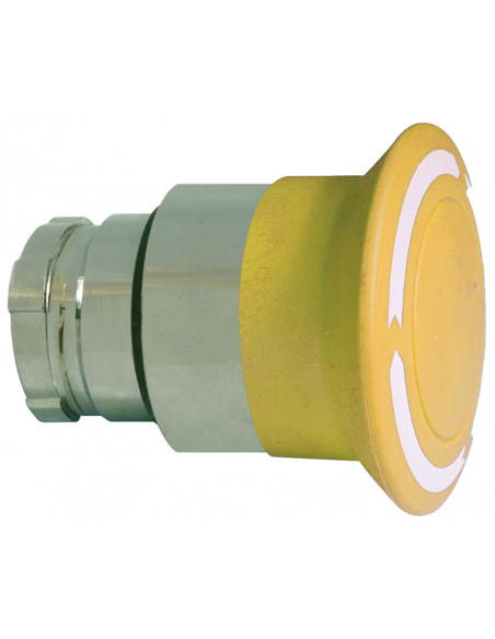 2AML8 Mushroom Push-Turn - Non-Illuminated Metal Operator