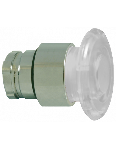 2ALM1LB-012 Mushroom Illuminated Momentary - Illuminated Mushroom Metal Operator