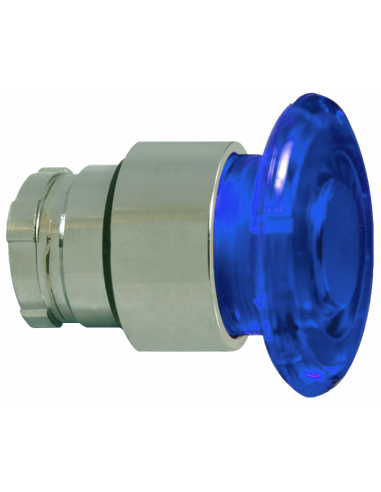 2ALM6LB-012 Mushroom Illuminated Momentary - Illuminated Mushroom Metal Operator