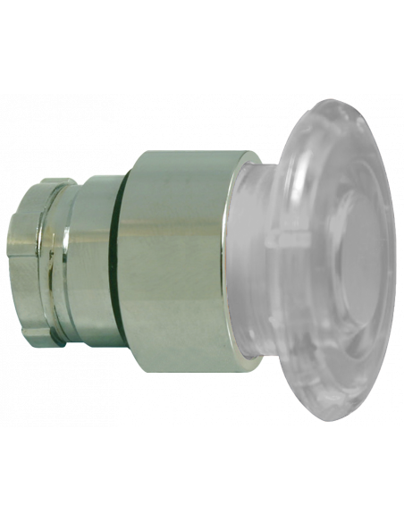 2ALM7LB-012 Mushroom Illuminated Momentary - Illuminated Mushroom Metal Operator