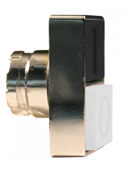 2ATF2-F1-IO Twin Touch Metal Non-Illuminated Operators