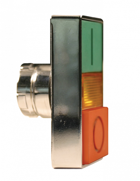 2ATL5LB F3F4-IO-024 Twin Touch Metal LED Illuminated Operators